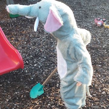 Kostum slonček, za 2-4 leta stare otroke