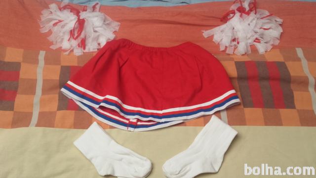 PUST navijačica navijaski komplet