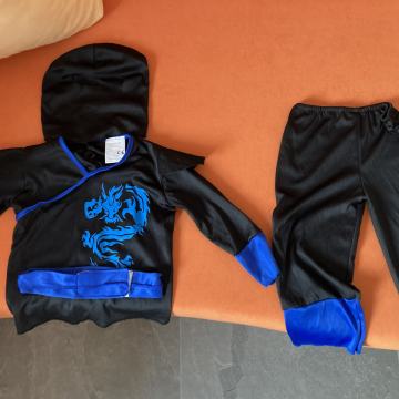 Otroški kostum ninja, velikosti 92-104