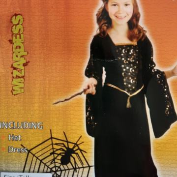 PUST - Pustna maska - Čarodejka velikost 120-130 cm