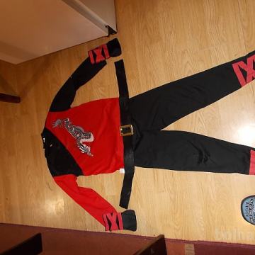 pustna maska, kostum ninja