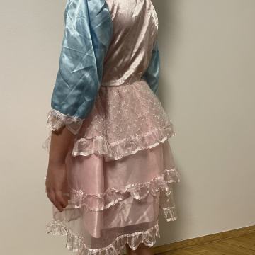 pustna obleka za otroka, pepelka ali princeska