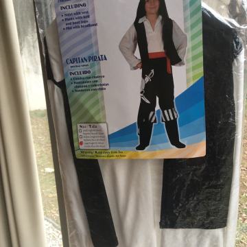 Pustna obleka - PIRAT - 130 cm-140 cm (7-9 leto)