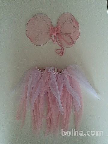 Pustna oblekca metuljčice krilce