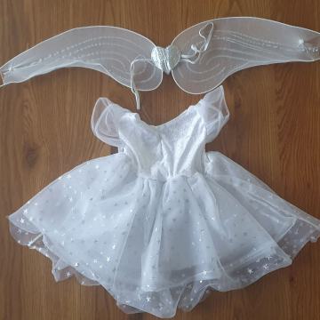 Pustni kostum angelček 1-2 let