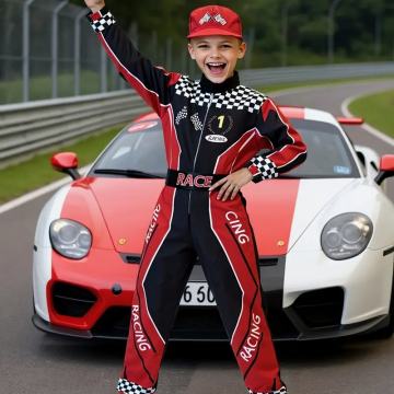 PUSTNI KOSTUM " AVTOMOBILSKI DIRKAČ-CAR RACER "