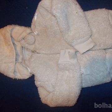 Pustni kostum BELI MEDVEDEK-polarni, vel.2-4leta