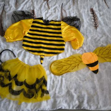 Pustni kostum čebelica za starost 2-3 leta