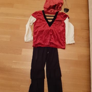 Pustni kostum gusar 110-120 cm