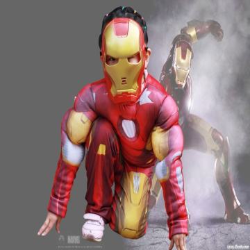 PUSTNI KOSTUM " IRON MAN " - mišičasti