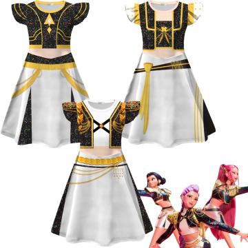 PUSTNI KOSTUM KPOP DEMON HUNTERS ( RUMI,ZOEY,MIRA )-1/ 2 delni+ DARILO