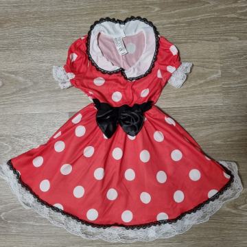 Pustni kostum Miki miška, Minnie, velikost 110-120cm