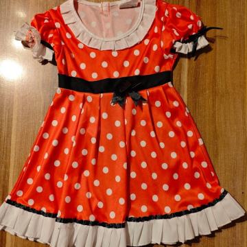 Pustni kostum Miki Miška, vel. 110-120 cm