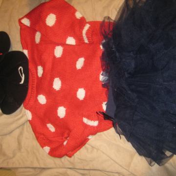 Pustni kostum MIKI MIŠKA, VEL.4-5 LET