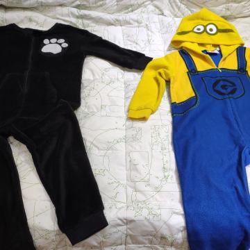 Pustni kostum Muc in Minjon