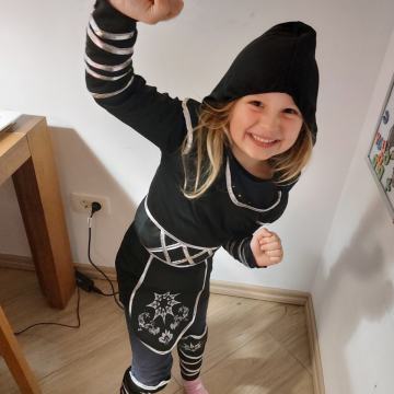 Pustni kostum Ninja, št. 110 - 116