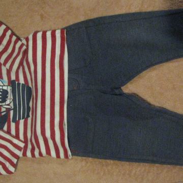 Pustni kostum PIRAT, GUSAR, VEL 74