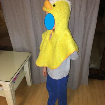 Pustni kostum piščanček 2-3 leta (110 cm)