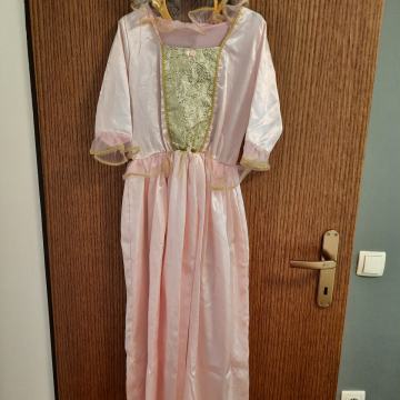 Pustni kostum princese, vel. 130-140 cm