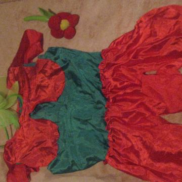 Pustni kostum ROŽA, VEL3-5LET