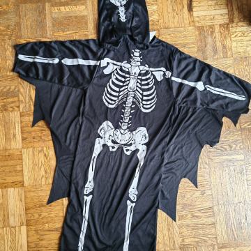 pustni kostum Skelet 110cm