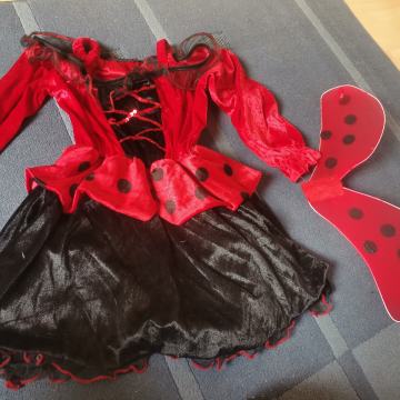 pustni kostum pika polonica ali okostnjak