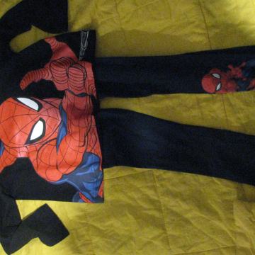 Pustni kostum SPIDERMAN, VEL 98-104 ALI 2-3 LETA