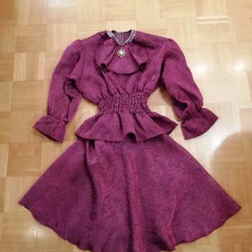 Pustni kostum za vilo, princeso ali kraljično od 4 do 8 let