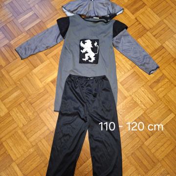 Pustni kostum VITEZ za otroke 110 - 120 cm