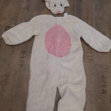 Pustni kostum zajec-kosmaten