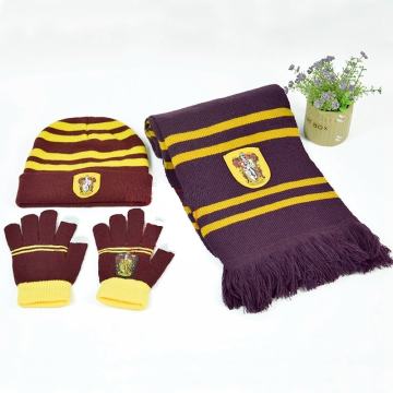 3 DELNI SET HARRY POTTER ( ŠAL,KAPA,ROKAVICE )