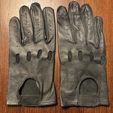 Moške usnjene rokavice za vožnjo