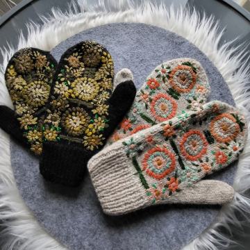 ročno izdelane volnene ROKAVICE