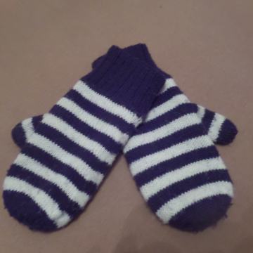 Rokavice - pletene (3 do 6 let)