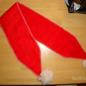 božični šal 122 cm, 2 cofa