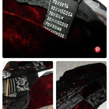 m.dodatek ○elegantna ruta○70%svila ●nova ○ITALY