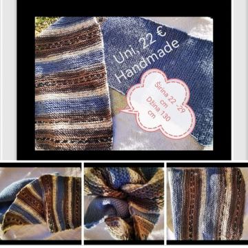 šal, šali, kapa, gamaše, ročno delo