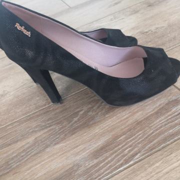 črni bleščeči salonarji št. 40