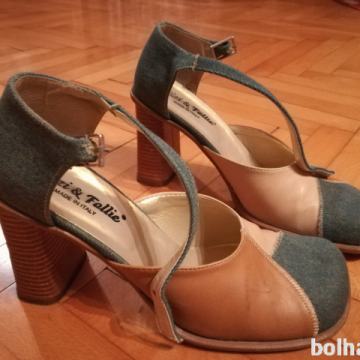 Salonarji, POSEBNI, jeans + bež barve, št. 38