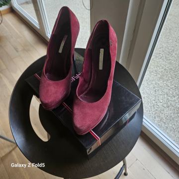 Ženski salonarji Marino Fabiani - semiš