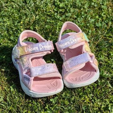 Otroški sandali Unicorn Skechers št. 22