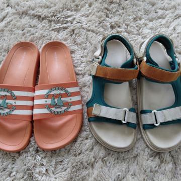 Sandali + natikači za fanta št. 37 Reserved