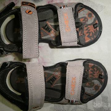 Sandali-usnjeni CHECK flexible vel. 31,NOVO