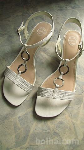 beli usnjeni sandali Esprit, št. 41