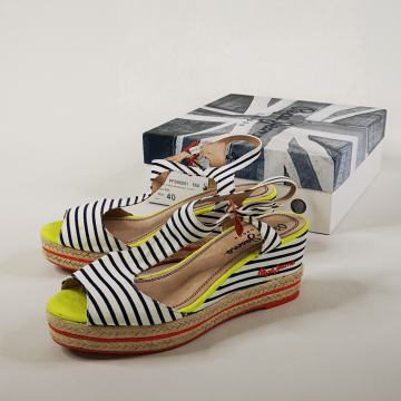 Pepe Jeans ženski platforma sandali, kot novi, vel 40