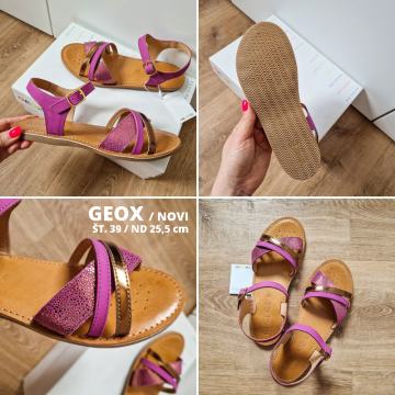 Roza sandali Geox - novi - velikost 39