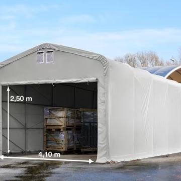 SKLADIŠČNI ŠOTOR 5x10 m PVC 850 g/m²s