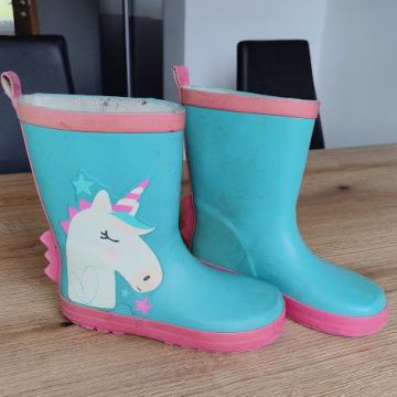 Dekliški gumijasti škornji št. 30