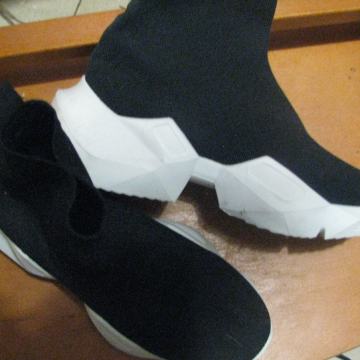 Dekliški nizki škornji-gležnarji, elastični, modni, st  38