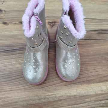 Dekliški škornji Skeachers twinkl toes z lučkami 26